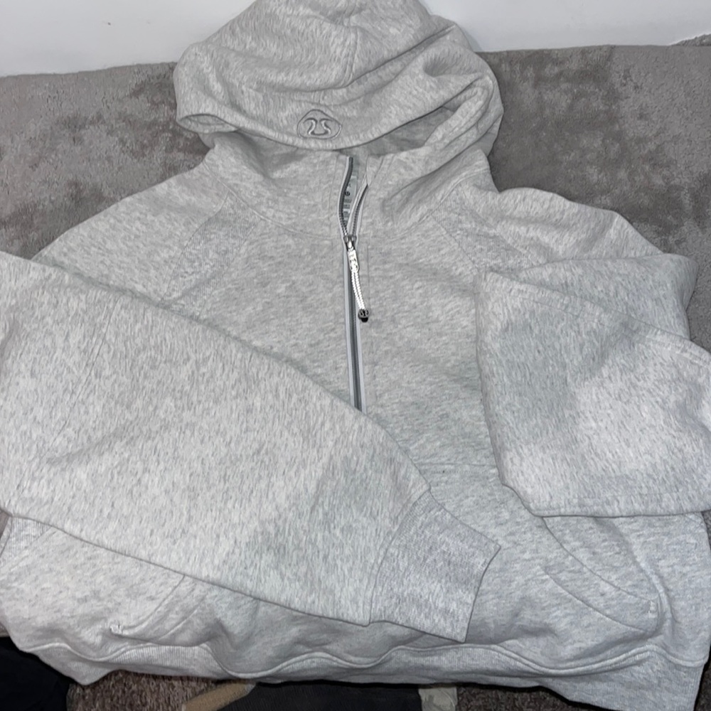 lululemon scuba oversized half zip hoodie